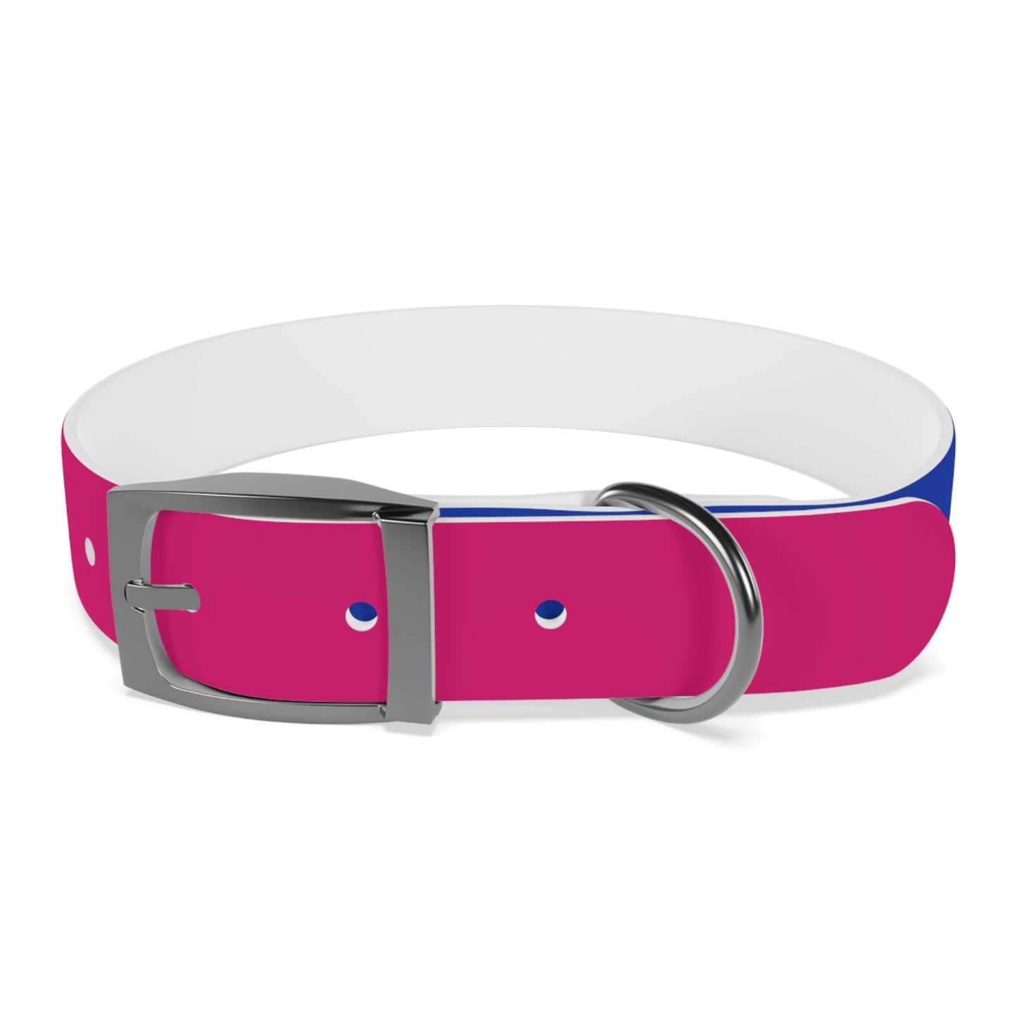 Bisexual Pride Flag Dog Collar