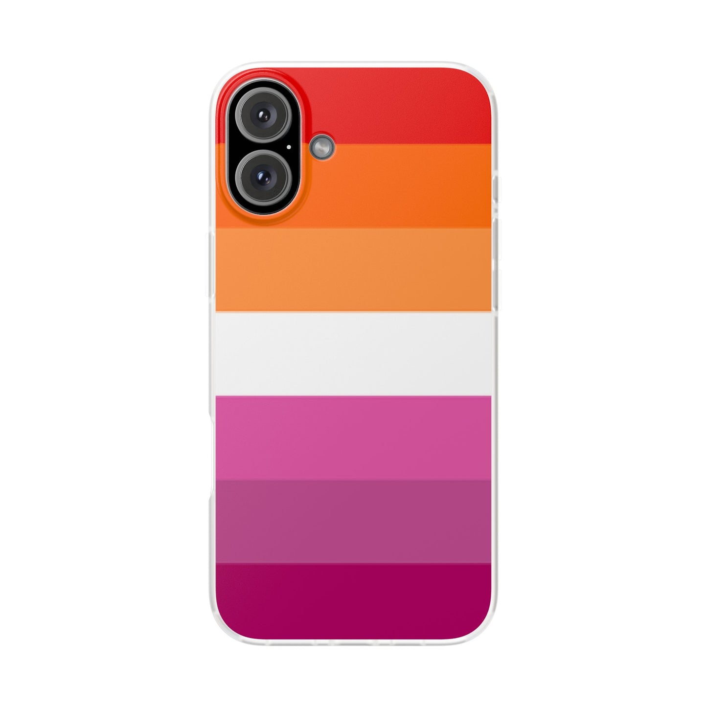 Lesbian Pride Flag iPhone Flexi Case - Multiple Generations