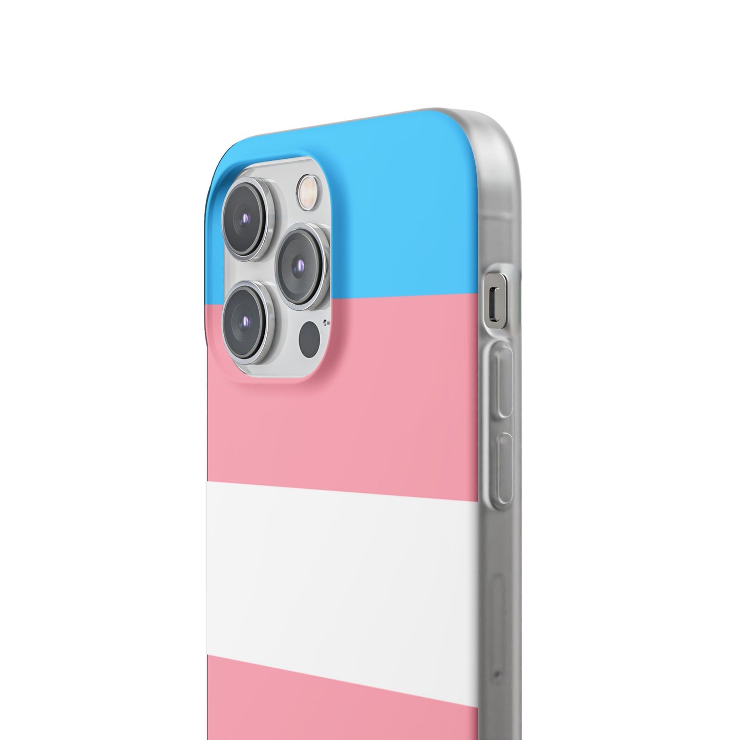 Transgender Pride Flag iPhone Flexi Case - Multiple Generations