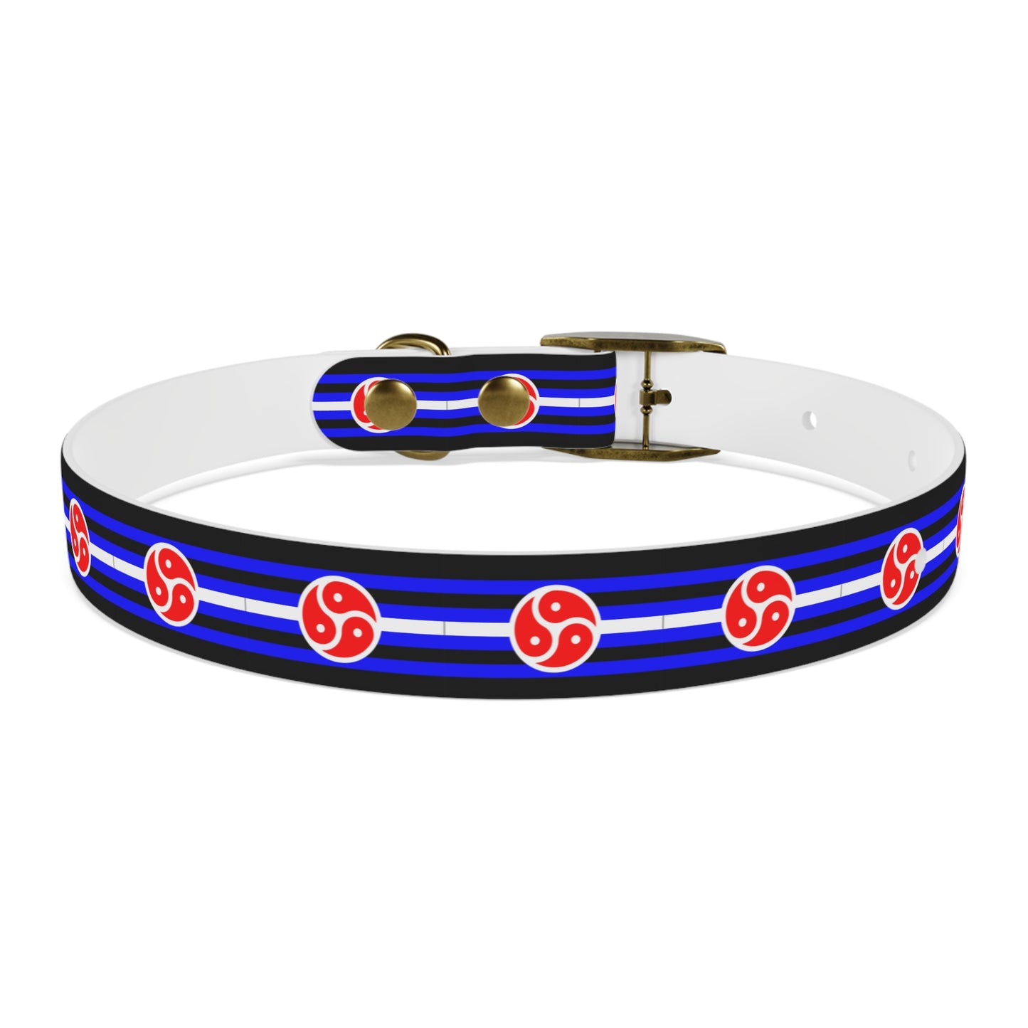 BDSM Fetish Pride Flag Dog Collar