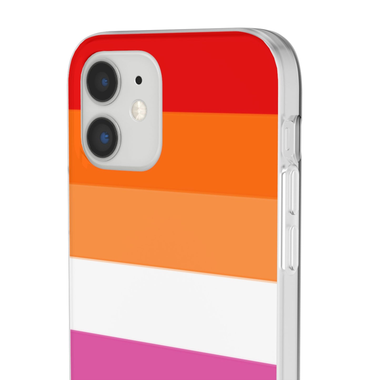 Lesbian Pride Flag iPhone Flexi Case - Multiple Generations