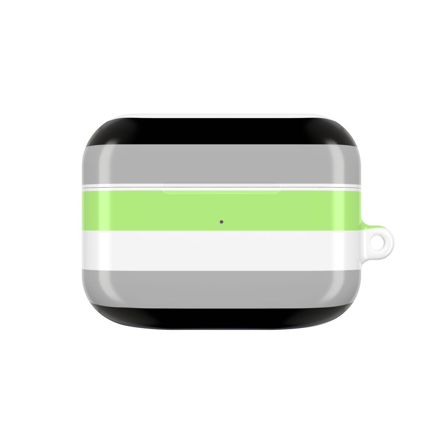 Agender Pride Flag AirPod Case - Multiple Generations