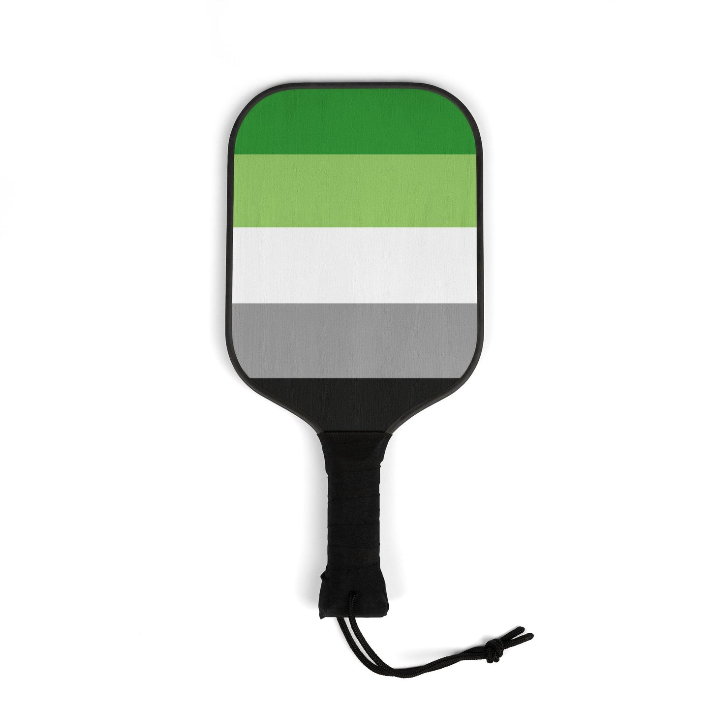 Aromantic Pride Flag Pickleball Paddle Set