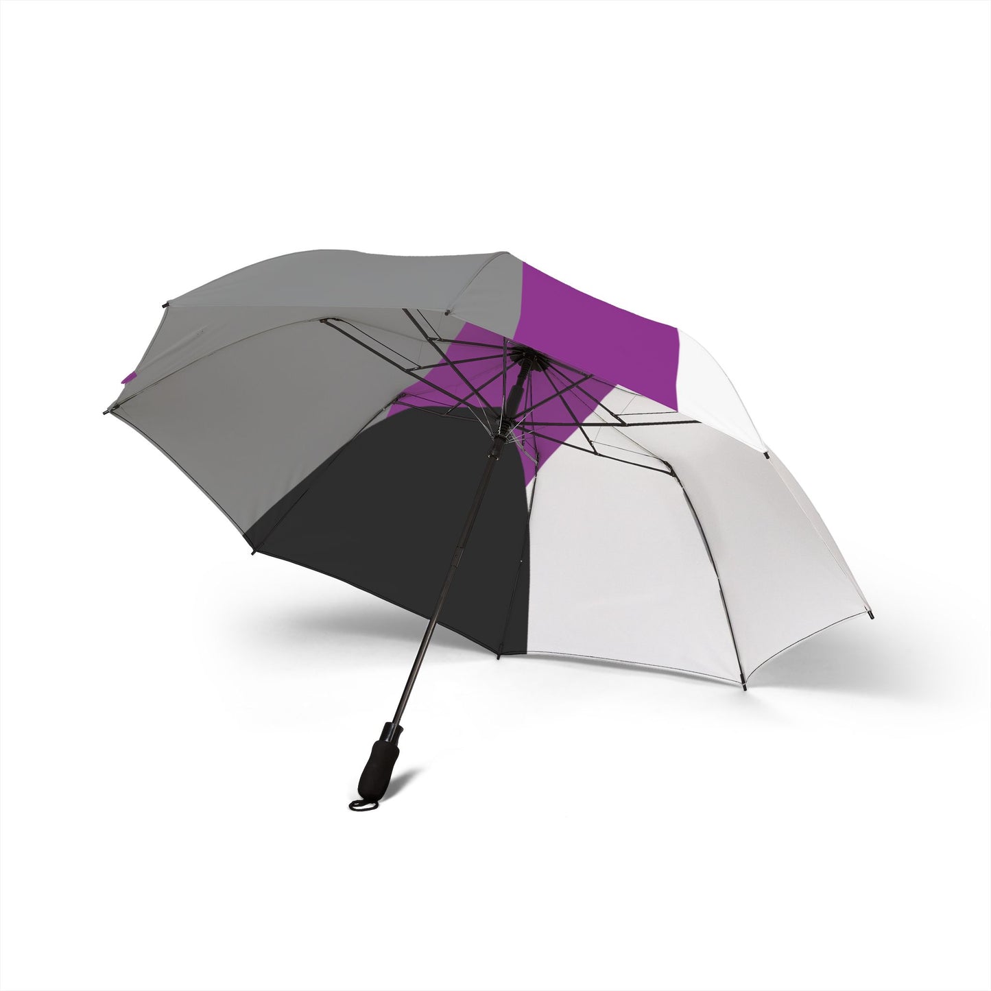 Demisexual Pride Flag Semi-Automatic Foldable Umbrella