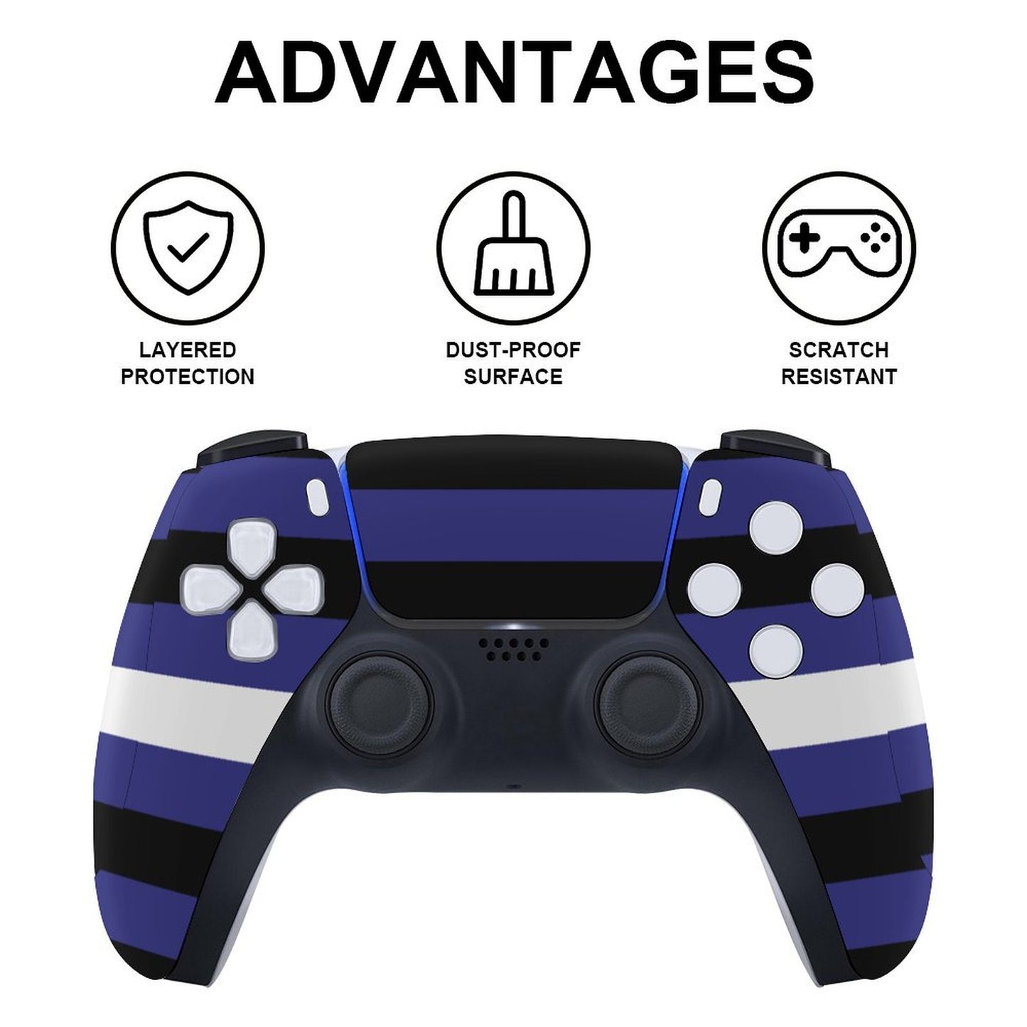 Sticker for PS5 Controller PS5 Game Console Sticker (Digital Version)