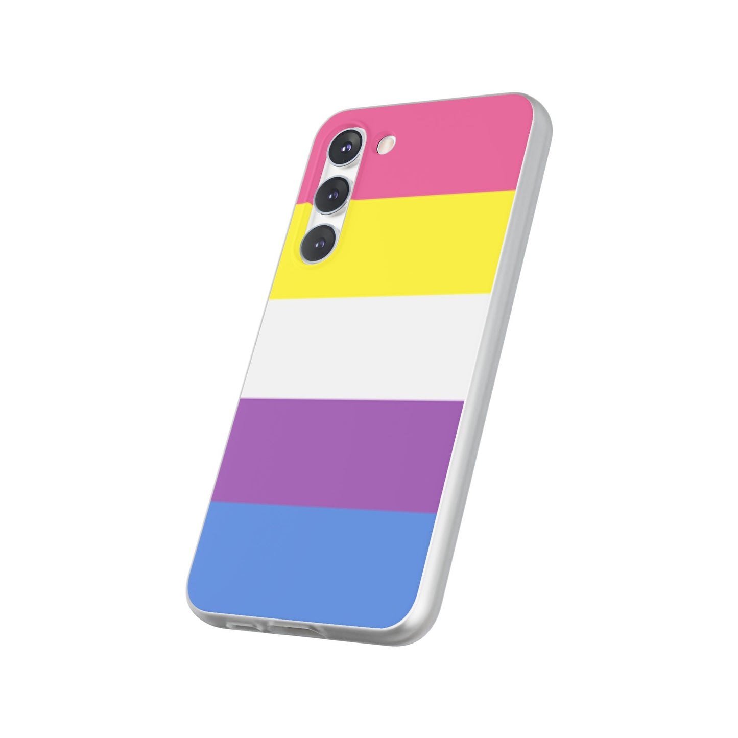 Bigender Pride Flag Samsung Flexi Case - Multiple Generations