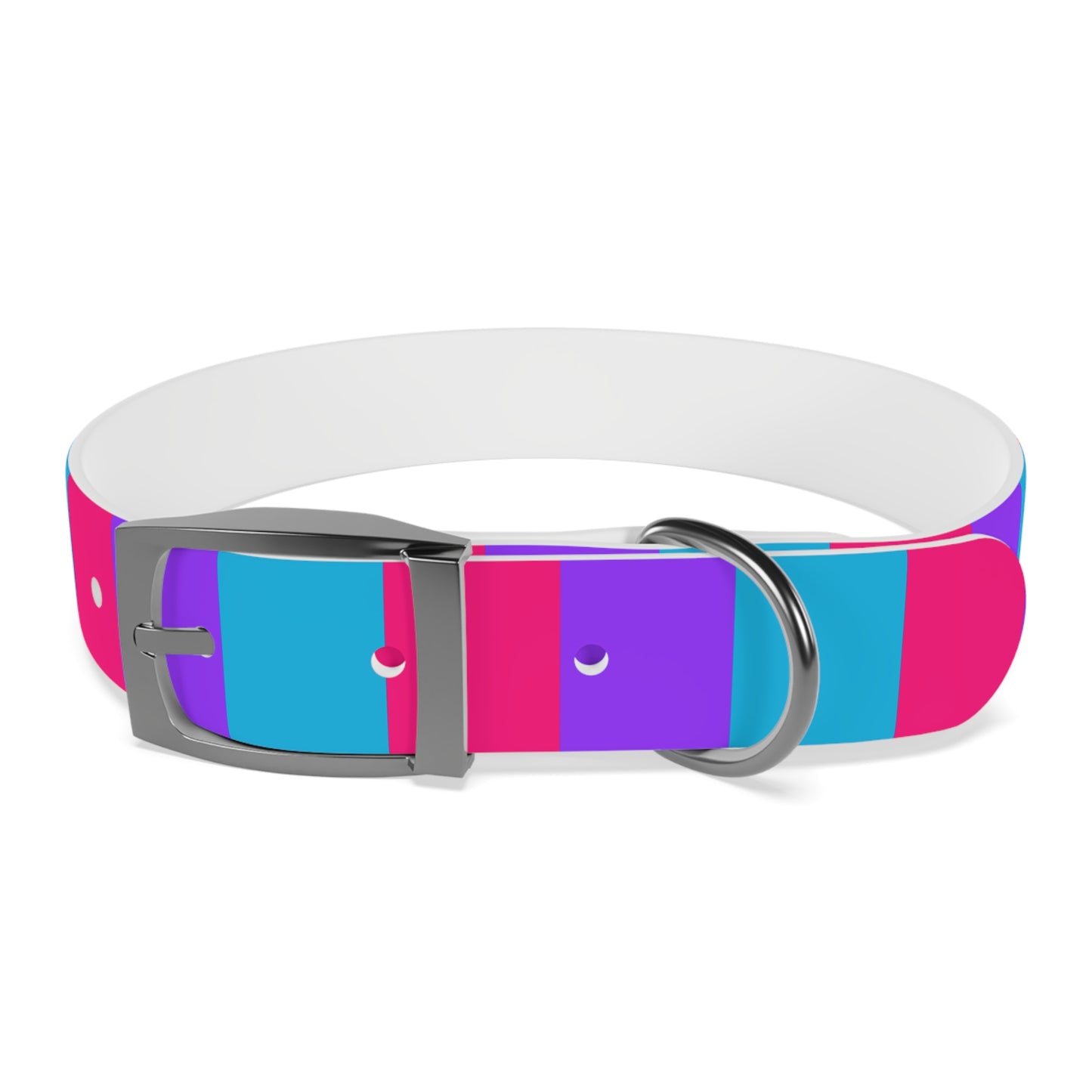 Androgyne Pride Flag Dog Collar