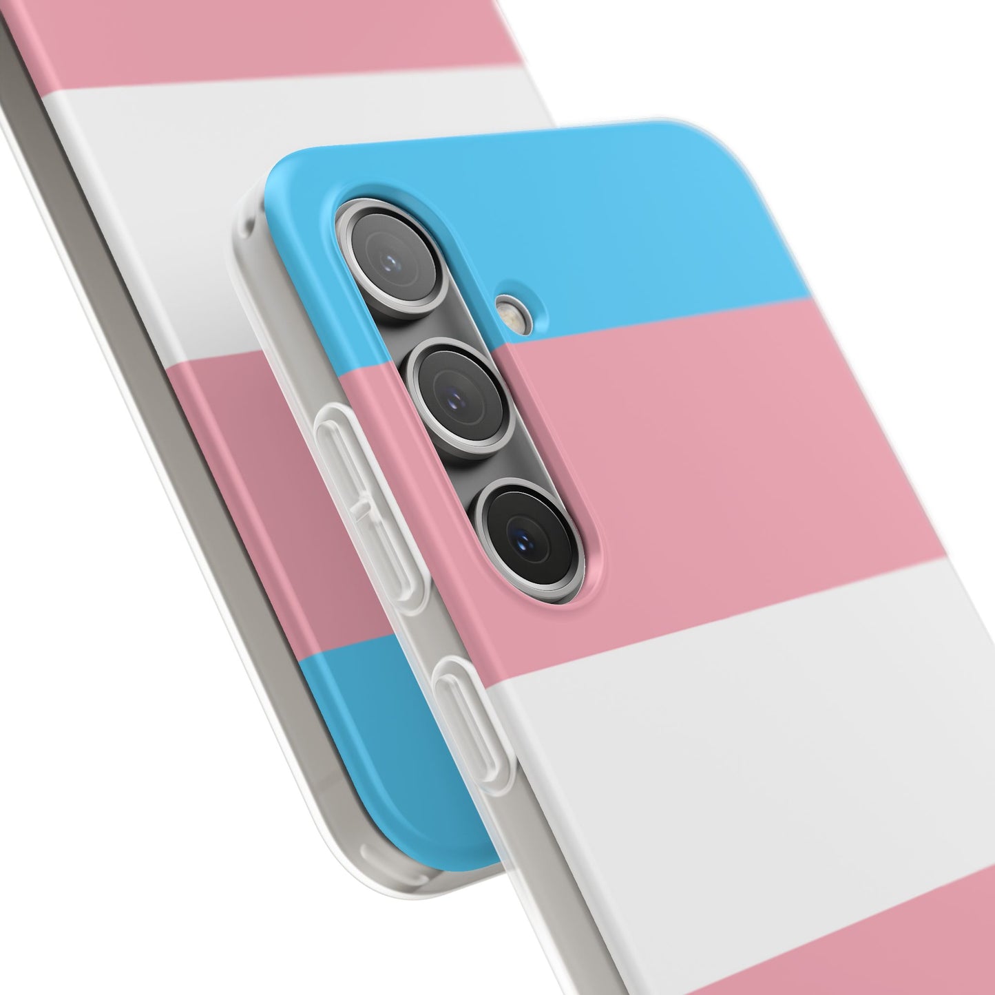 Transgender Pride Flag Samsung Flexi Case - Multiple Generations