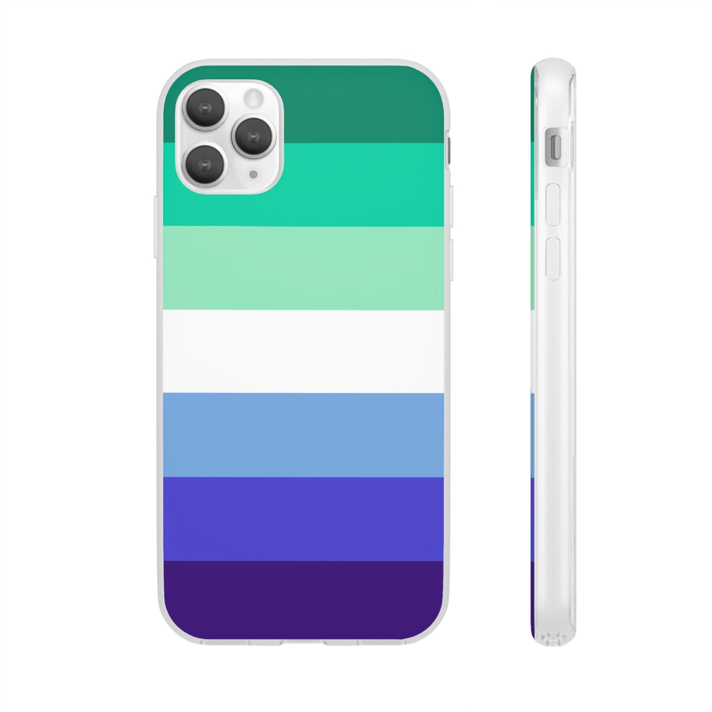 MLM Pride Flag iPhone Flexi Case - Multiple Generations