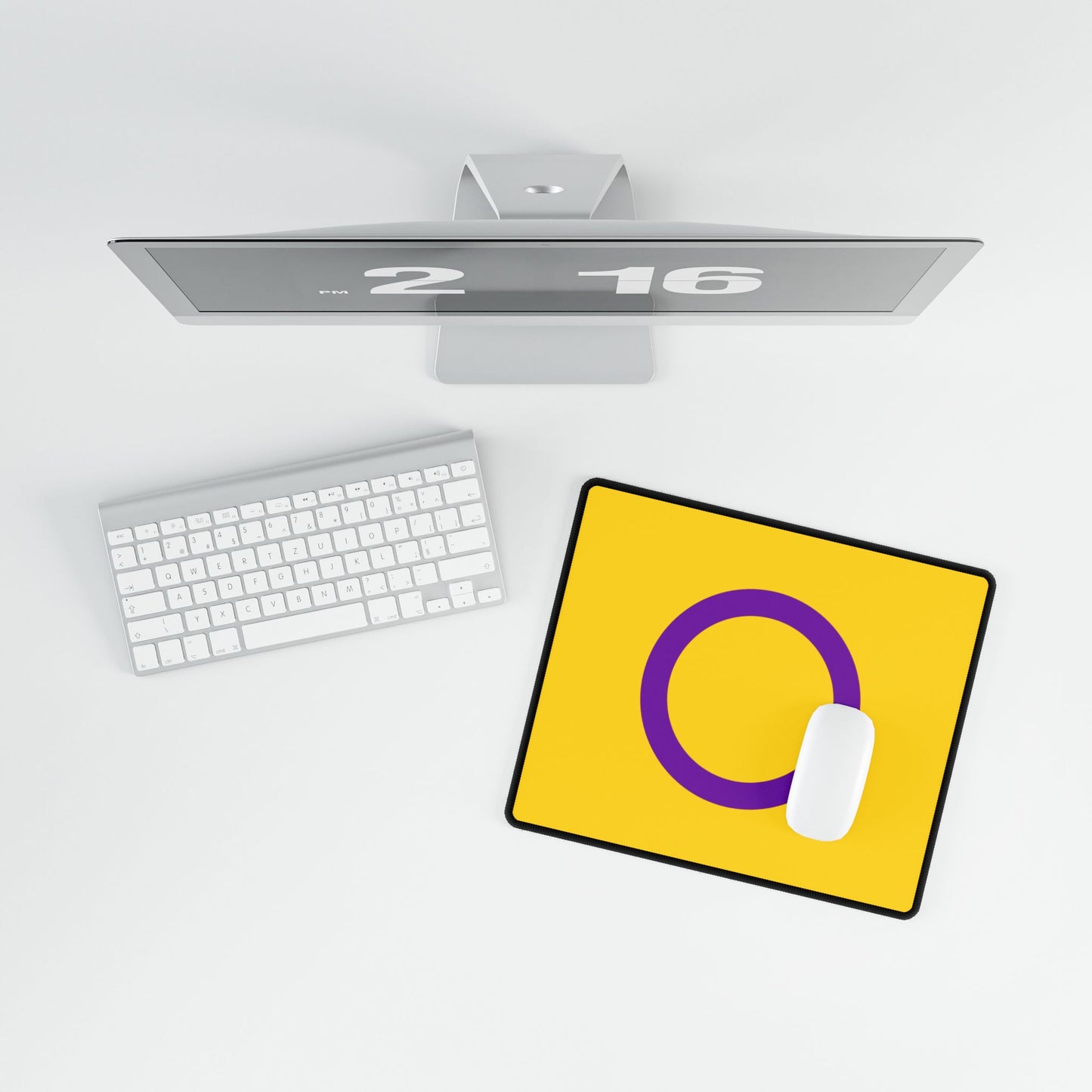 Intersex Pride Flag Desk Mat