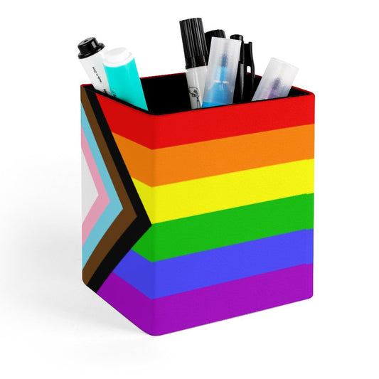 Progress Pride Flag Pen Holder