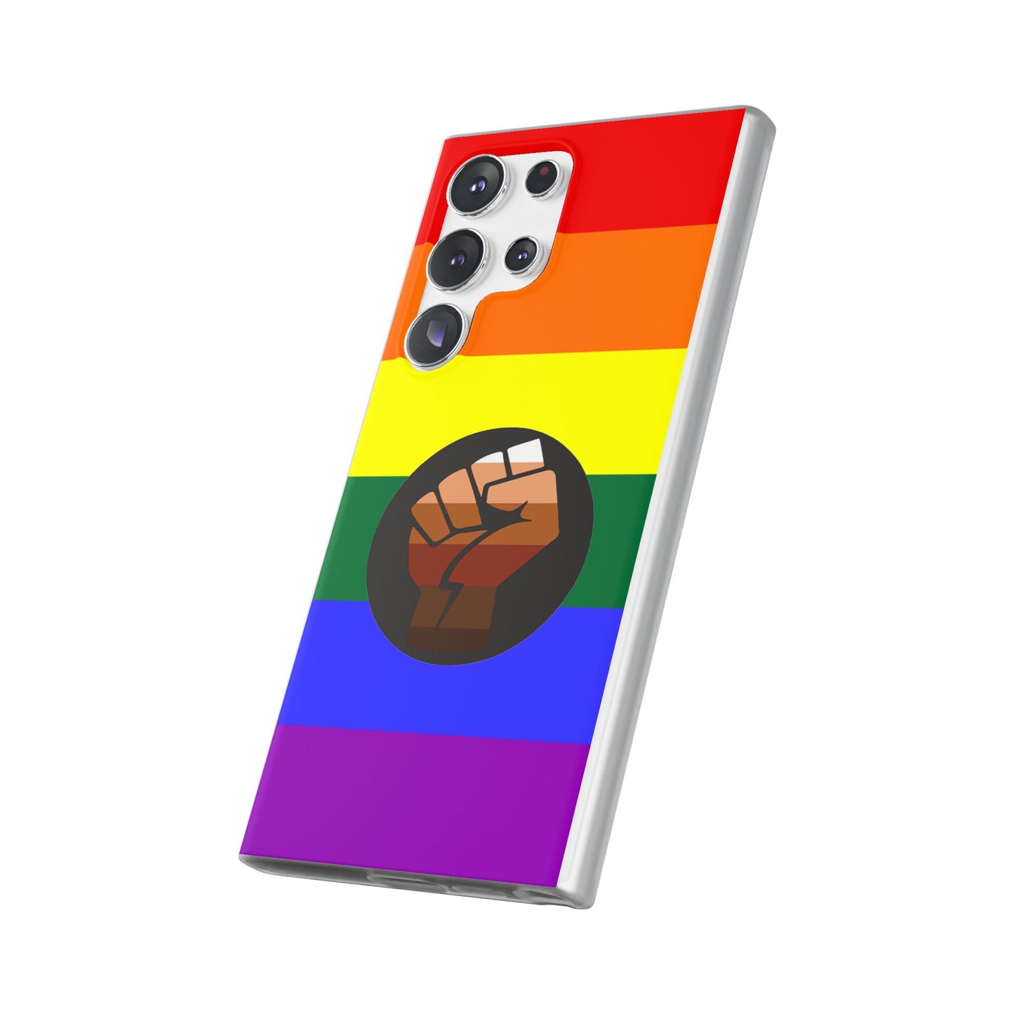 QPOC Pride Flag Samsung Flexi Case - Multiple Generations