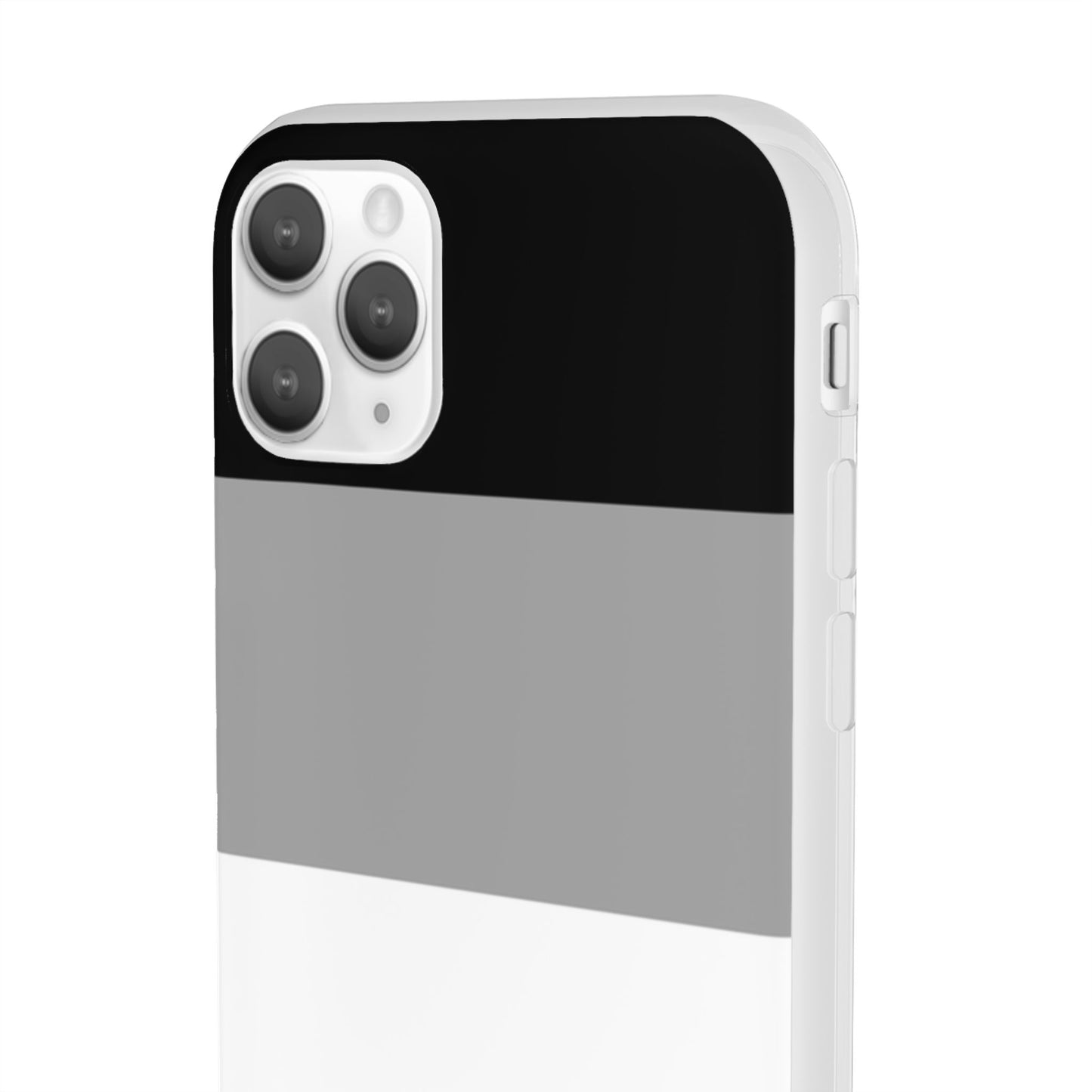 Asexual Pride Flag iPhone Flexi Case - Multiple Generations