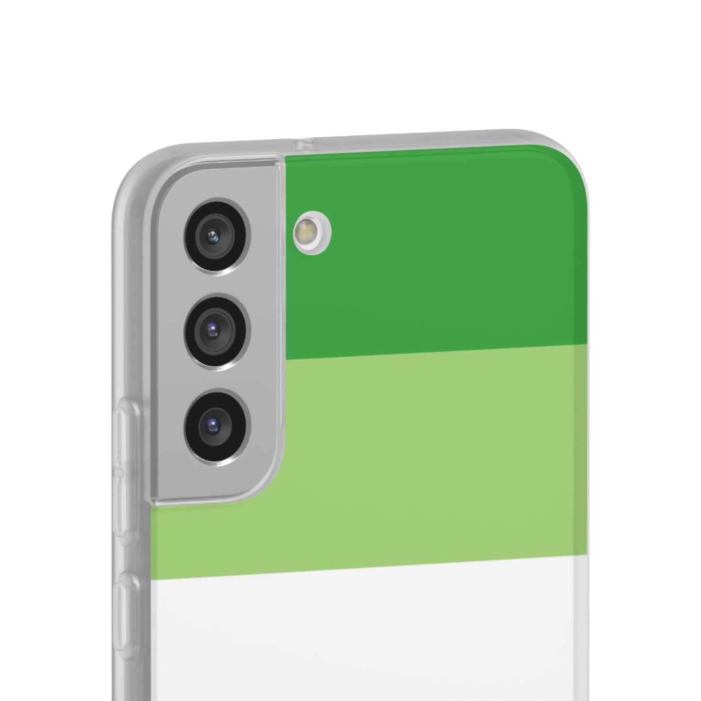 Aromantic Pride Flag Samsung Flexi Case - Multiple Generations