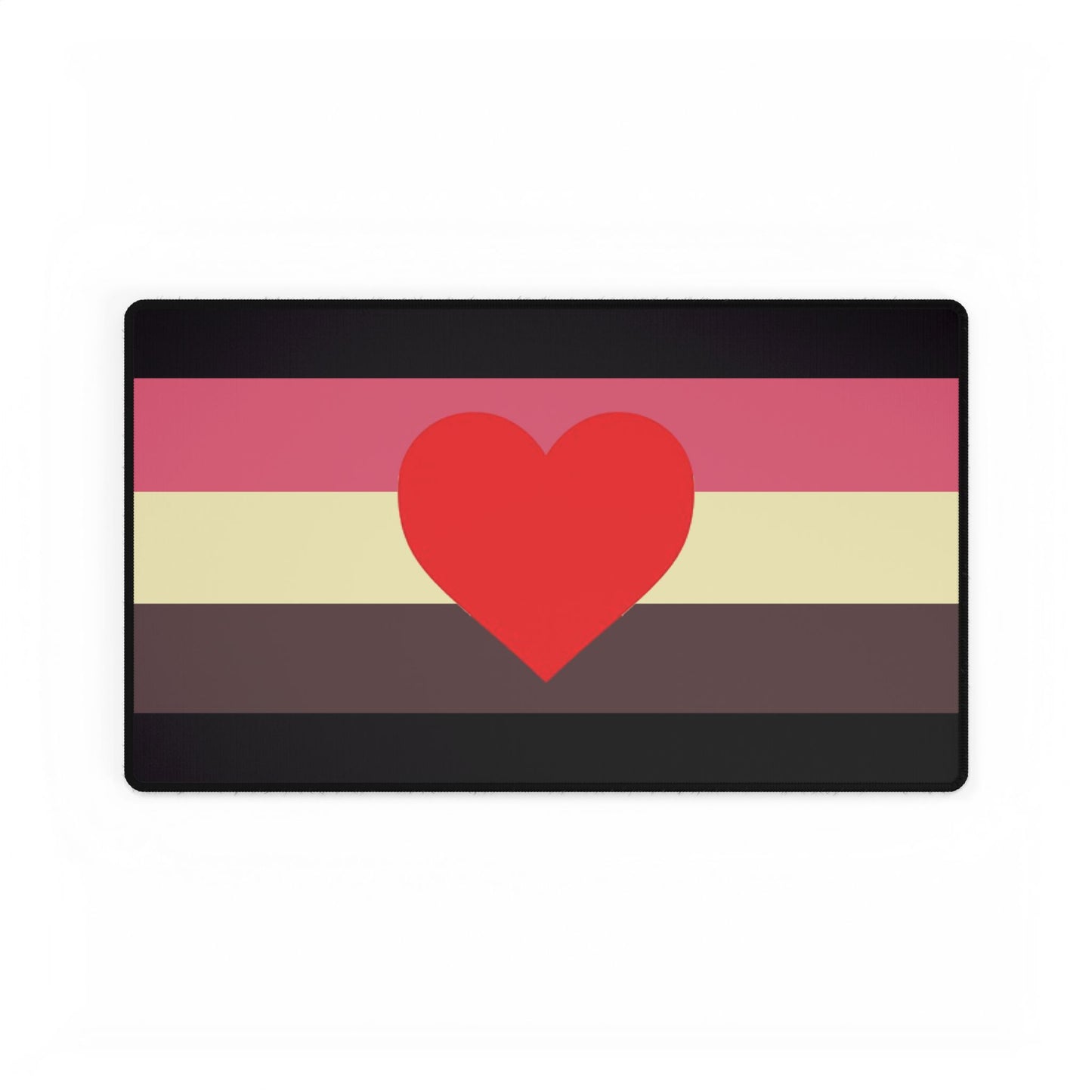 Fat Fetish Pride Flag Desk Mat - Multiple Sizes