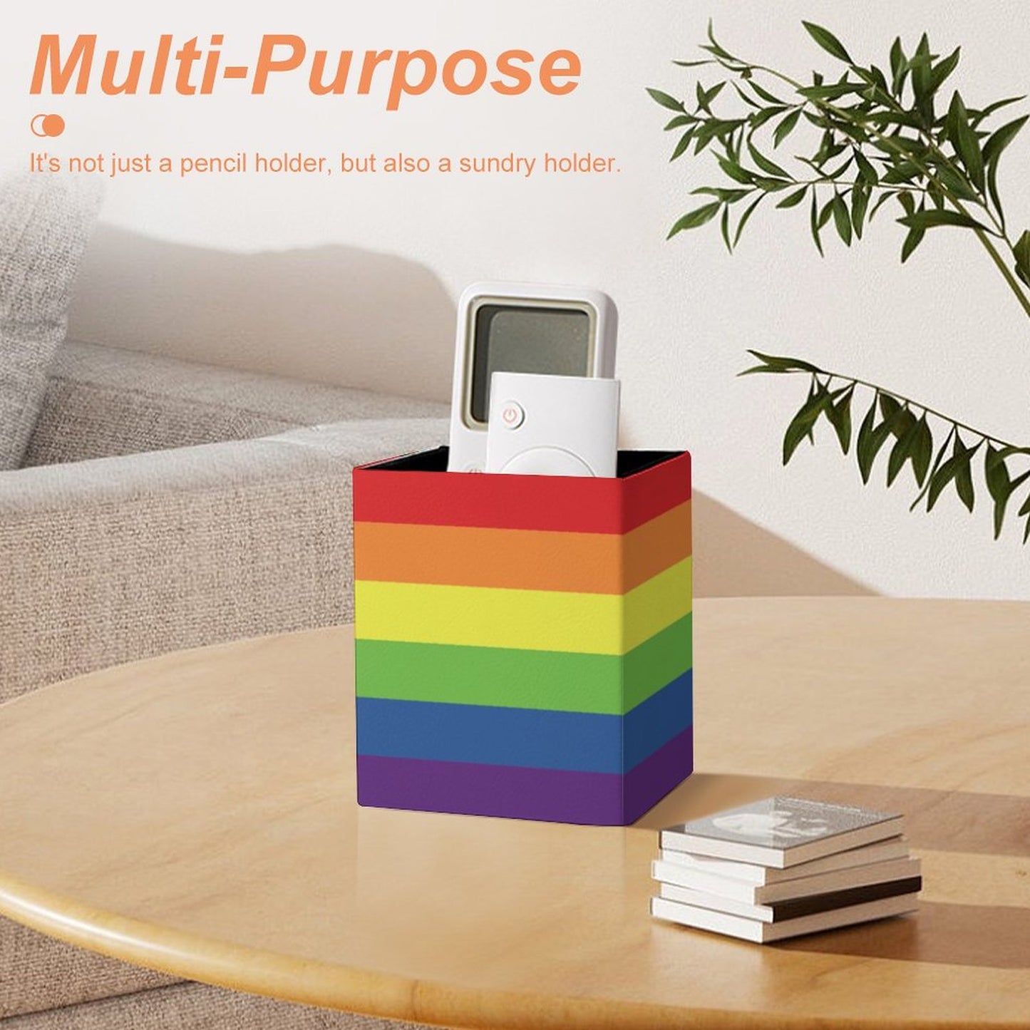 Inclusive Progress Pride Flag Pen Holder