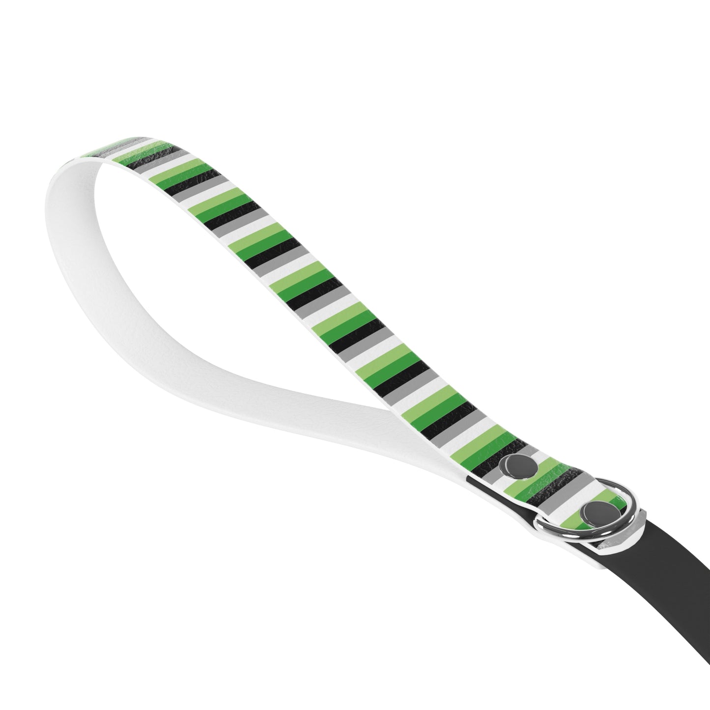 Aromantic Pride Flag Dog Leash