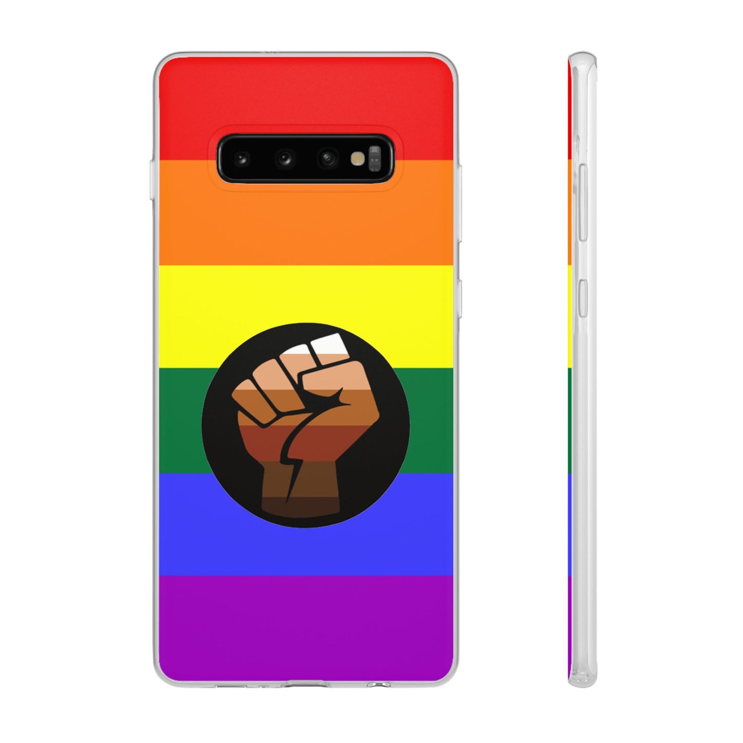 QPOC Pride Flag Samsung Flexi Case - Multiple Generations
