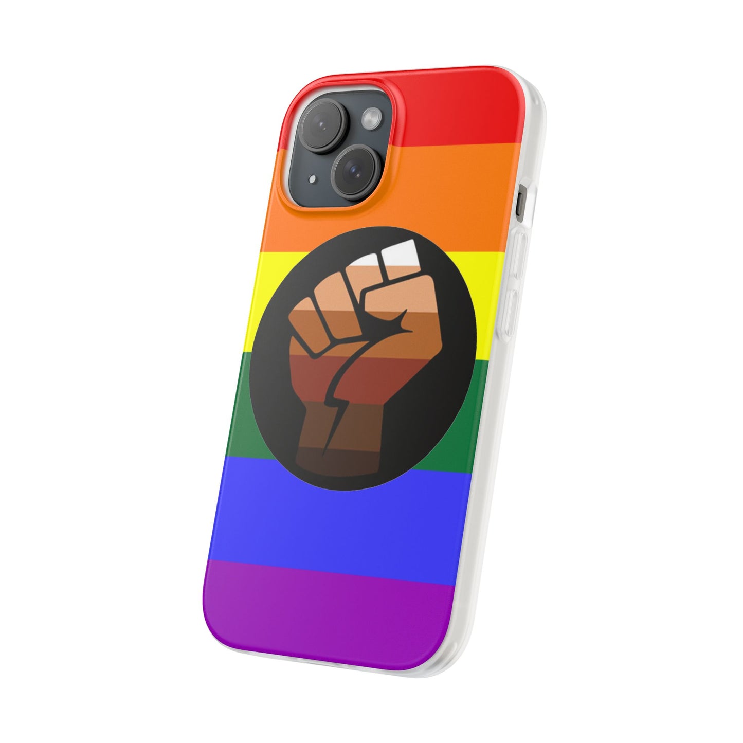 QPOC Pride Flag iPhone Flexi Case - Multiple Generations