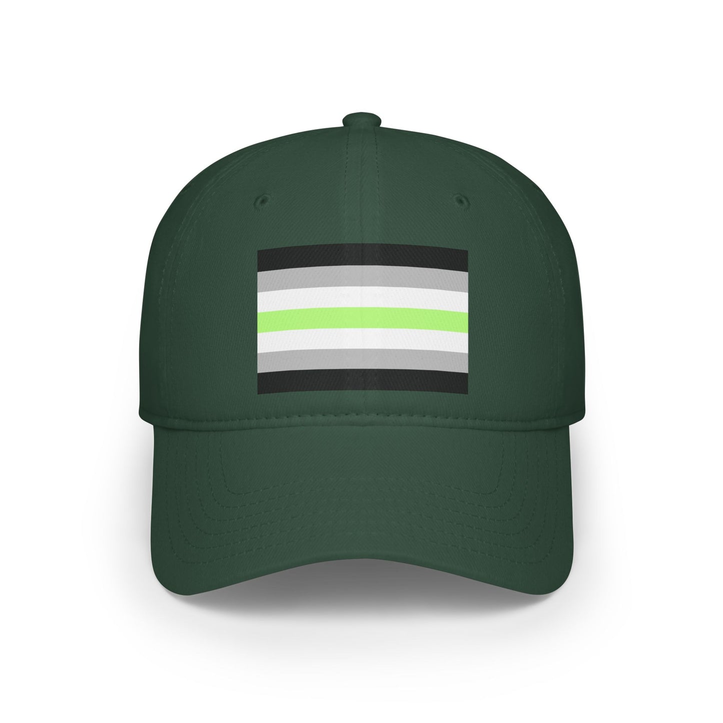 Agender Pride Flag Stylish Low Profile Baseball Cap