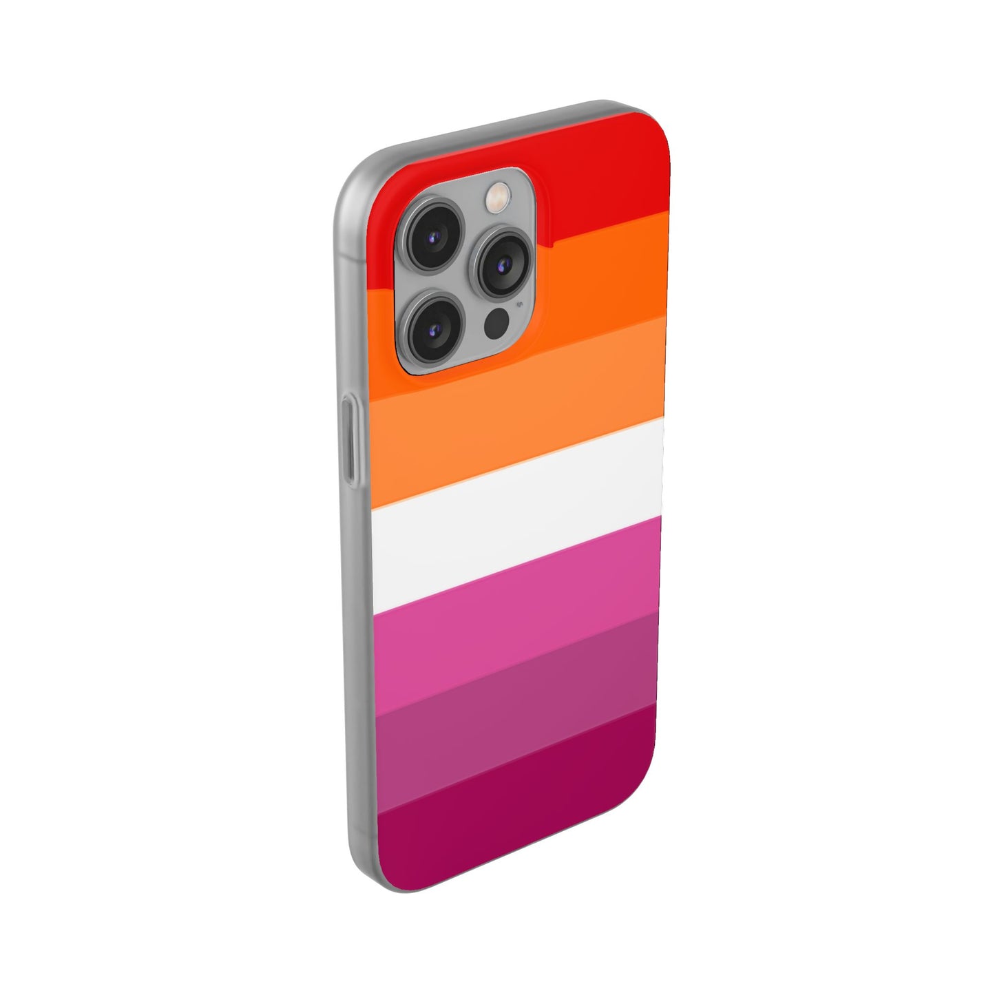 Lesbian Pride Flag iPhone Flexi Case - Multiple Generations