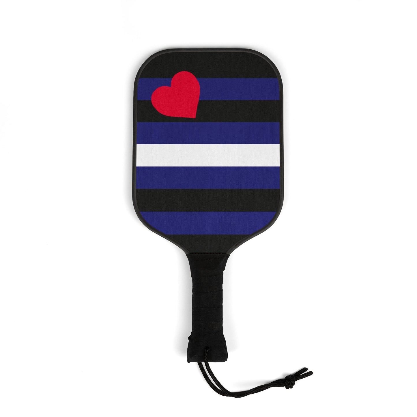 Leather Pride Flag Pickleball Paddle Set