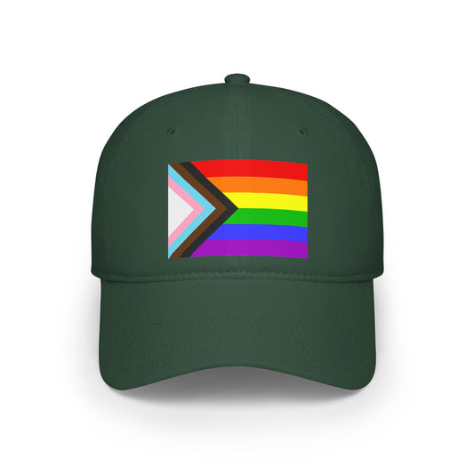 Progress Pride Flag Low Profile Baseball Cap