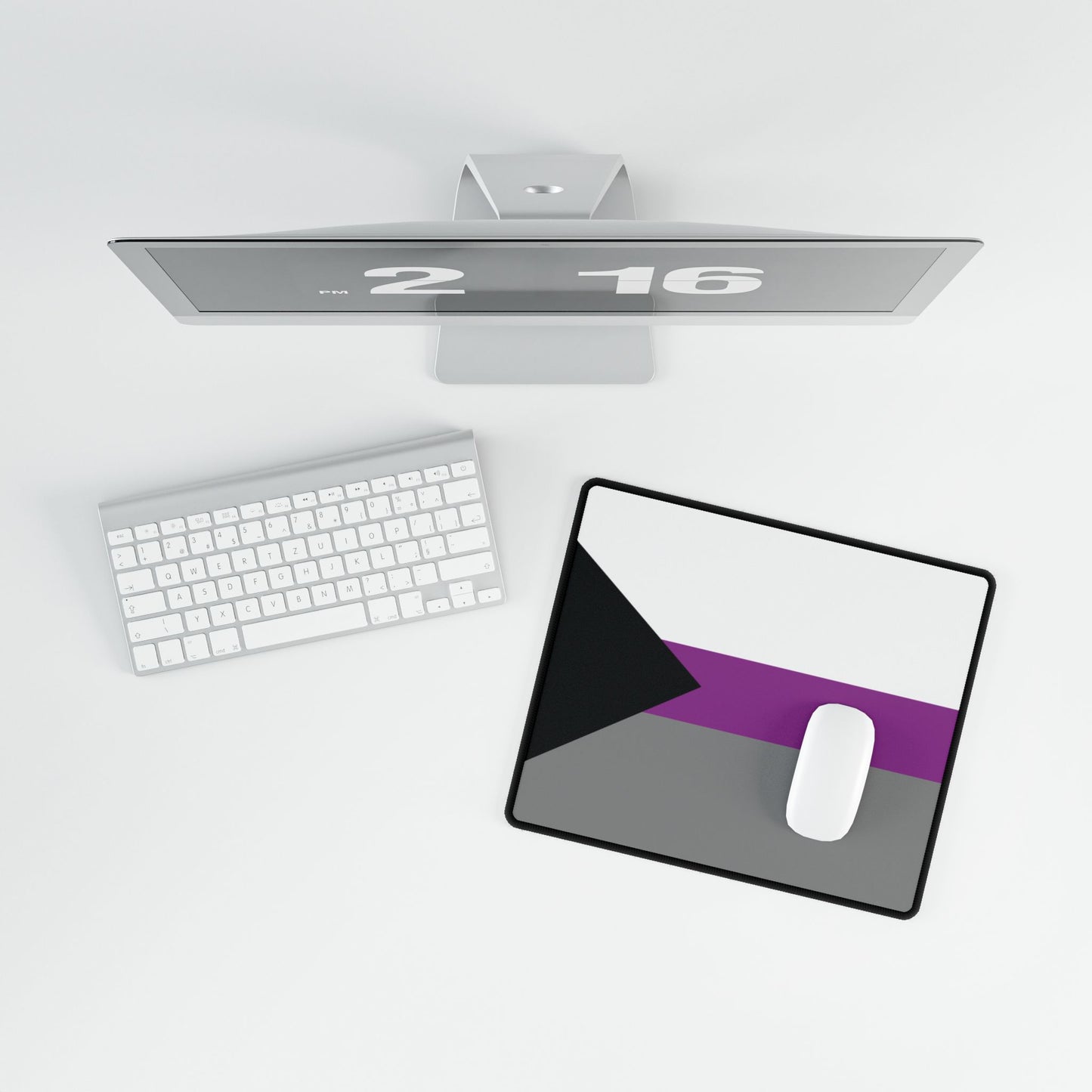 Demisexual Pride Flag Desk Mat