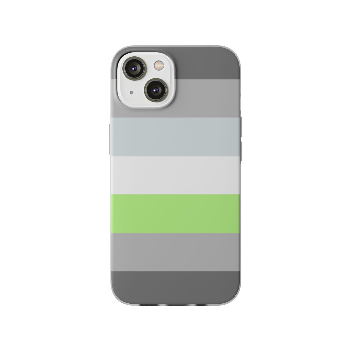 Demiagender Pride Flag iPhone Flexi Case - Multiple Generations