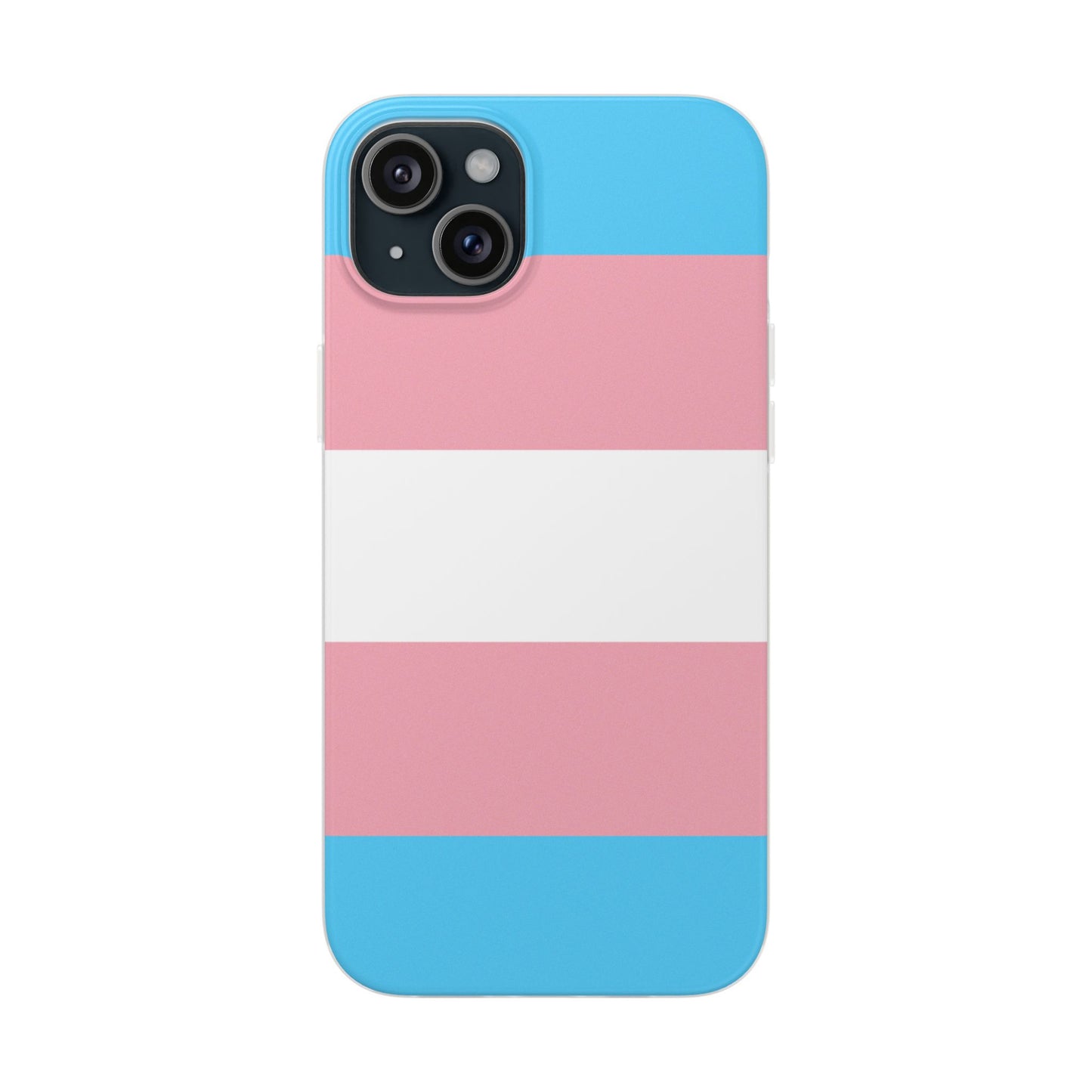 Transgender Pride Flag iPhone Flexi Case - Multiple Generations