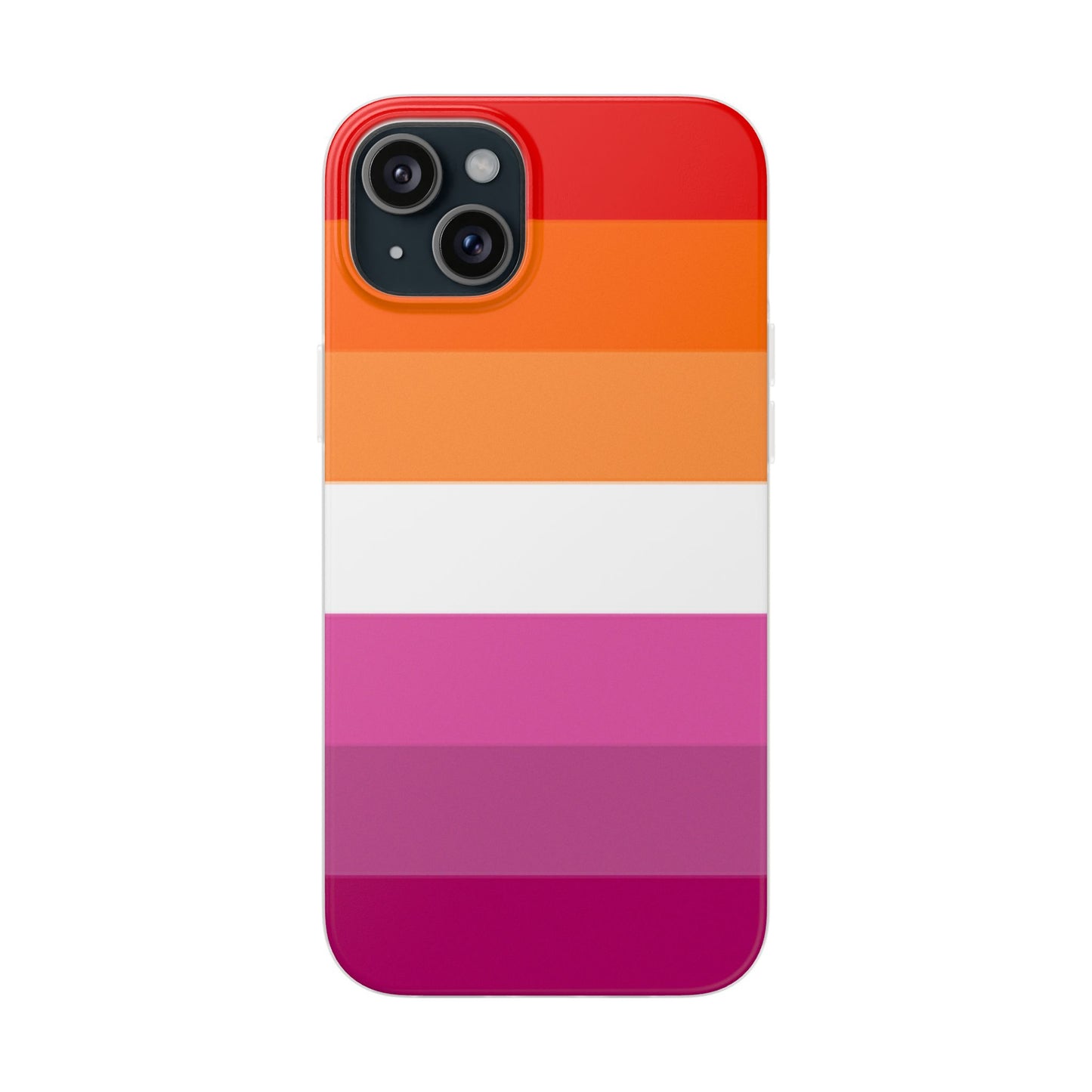 Lesbian Pride Flag iPhone Flexi Case - Multiple Generations