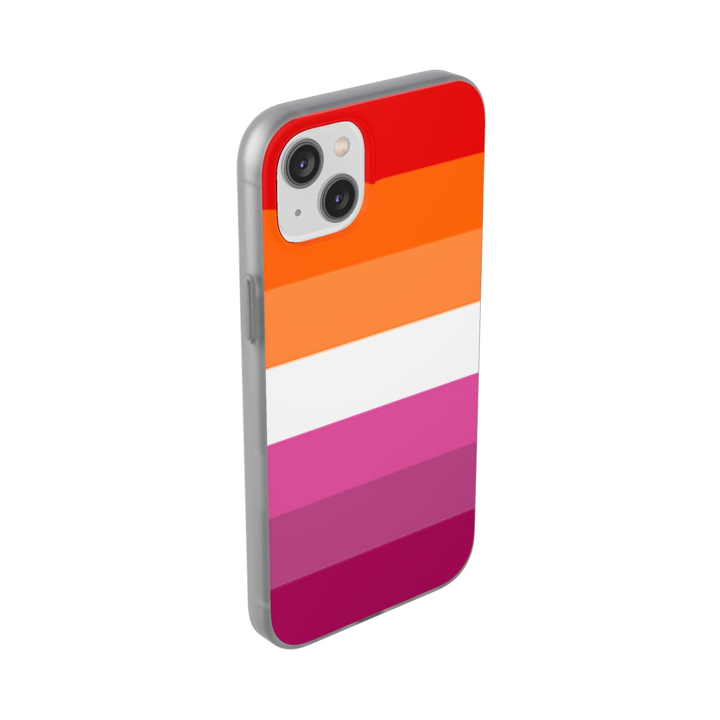 Lesbian Pride Flag iPhone Flexi Case - Multiple Generations