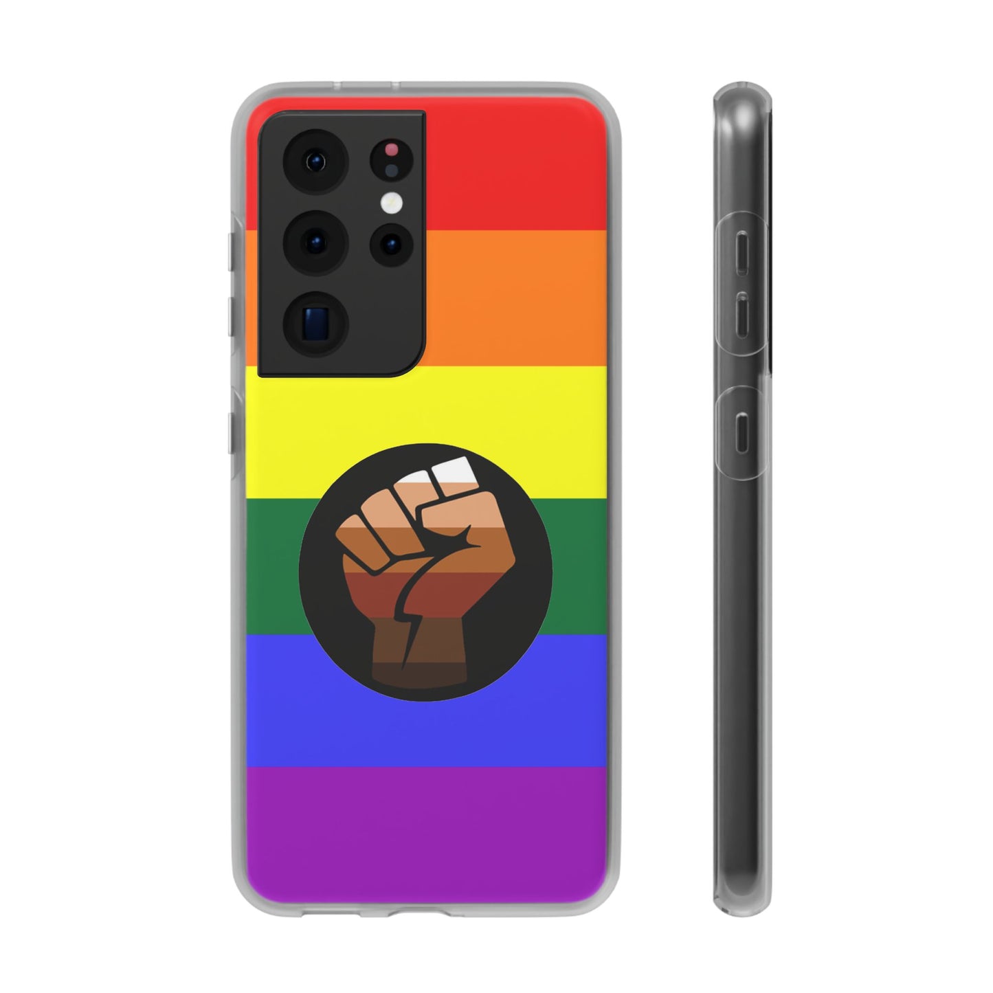 QPOC Pride Flag Samsung Flexi Case - Multiple Generations