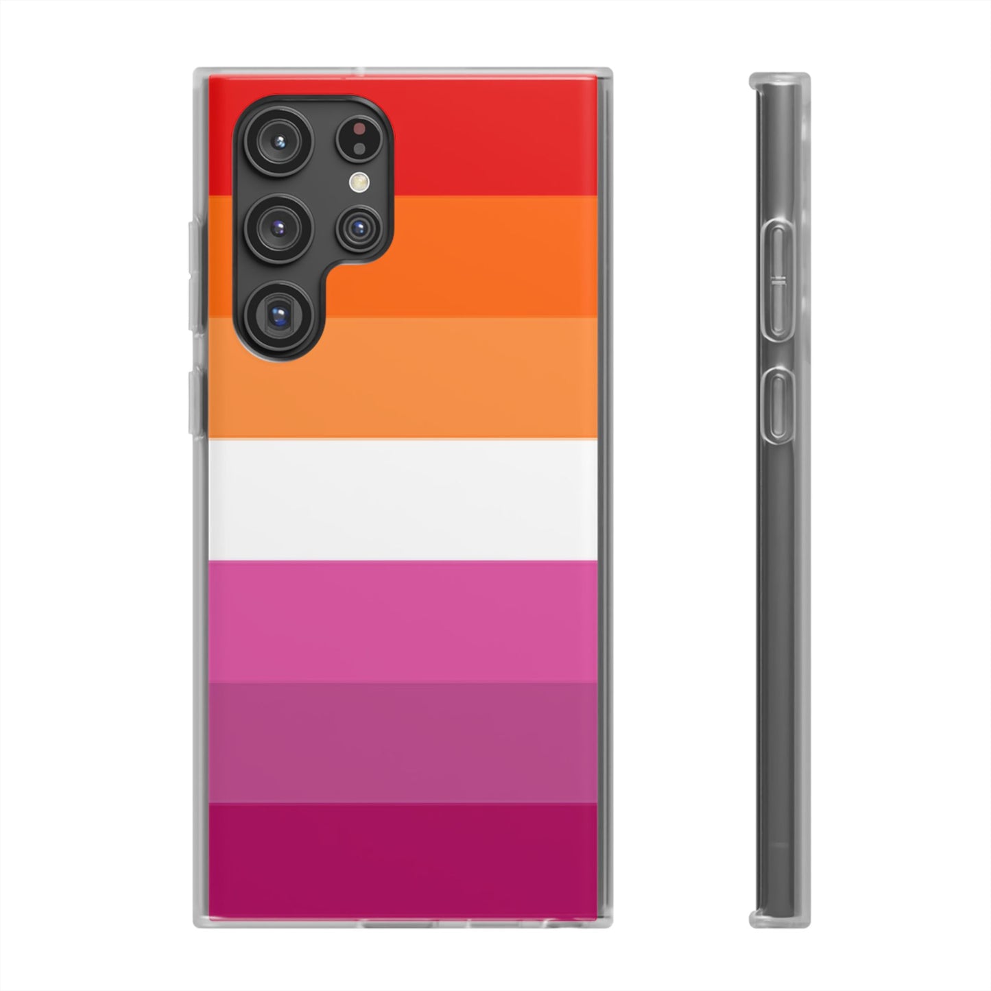 Lesbian Pride Flag Samsung Flexi Case - Multiple Generations