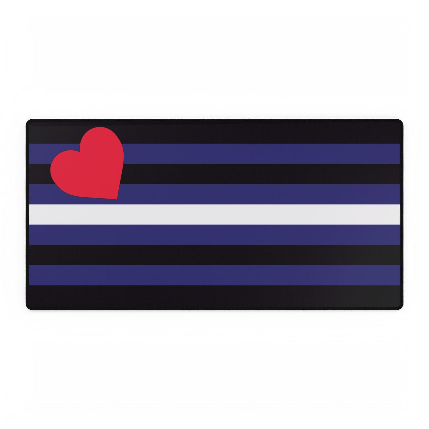 Leather Pride Flag Desk Mat