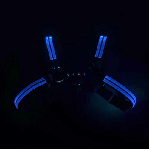 Harness Men Shoulder Belt - Light Stage Flashing Rechargeable
