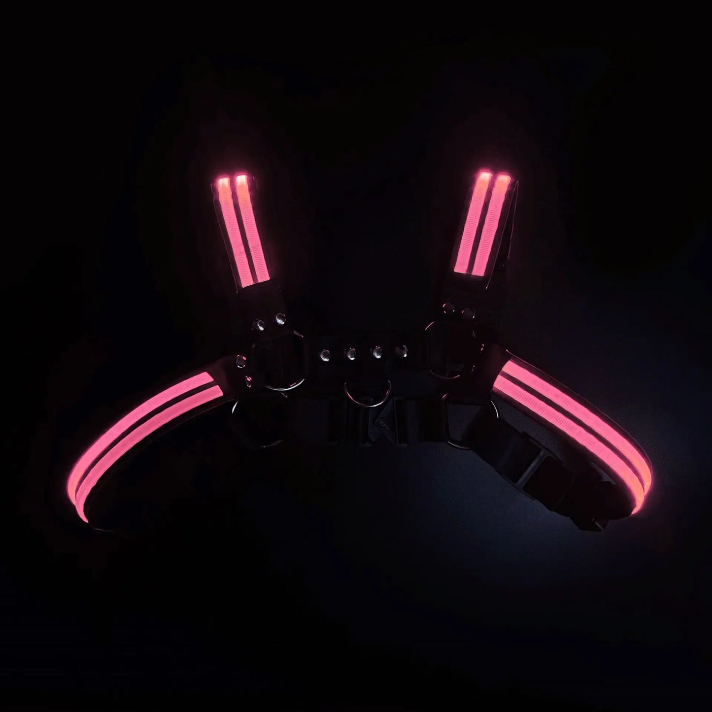 Harness Men Shoulder Belt - Light Stage Flashing Rechargeable