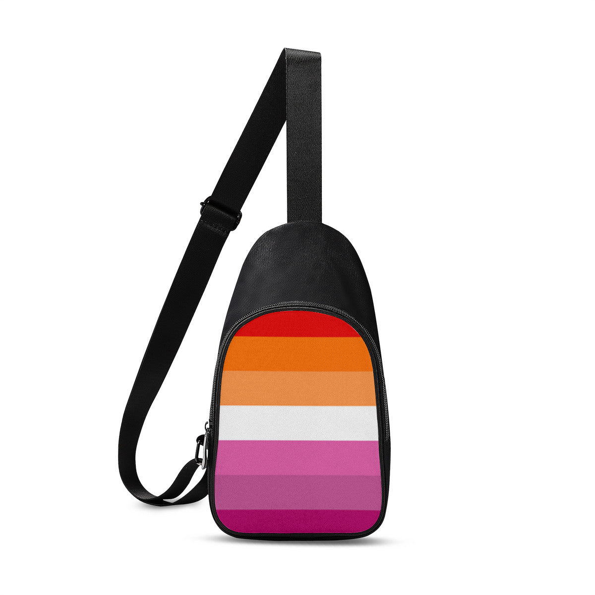 Lesbian Pride Flag Chest Bag