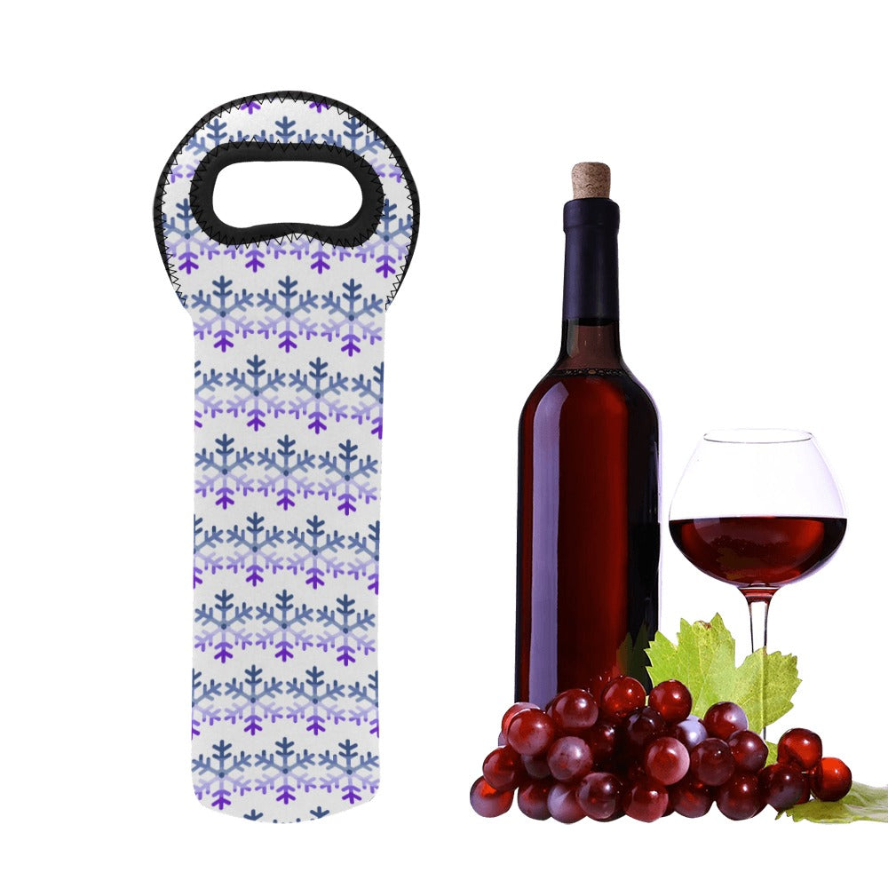 Butch Pride Flag (dorian-rutherford) Snowflake Neoprene Wine Bag