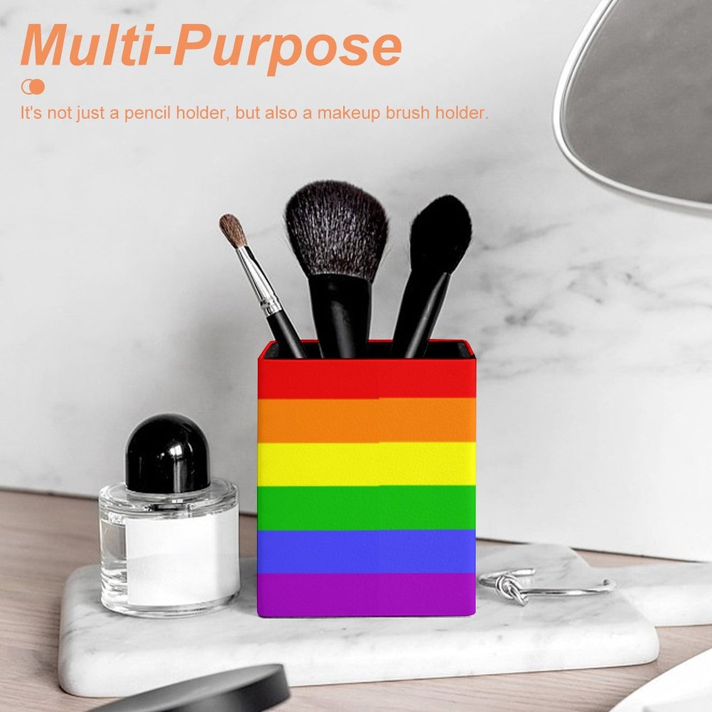 Progress Pride Flag Pen Holder