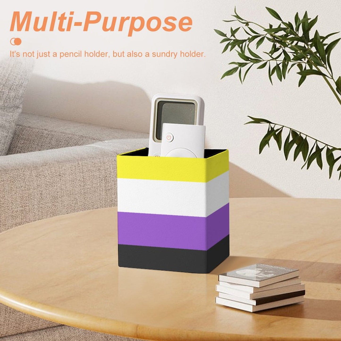 Non-Binary Pride Flag Pen Holder