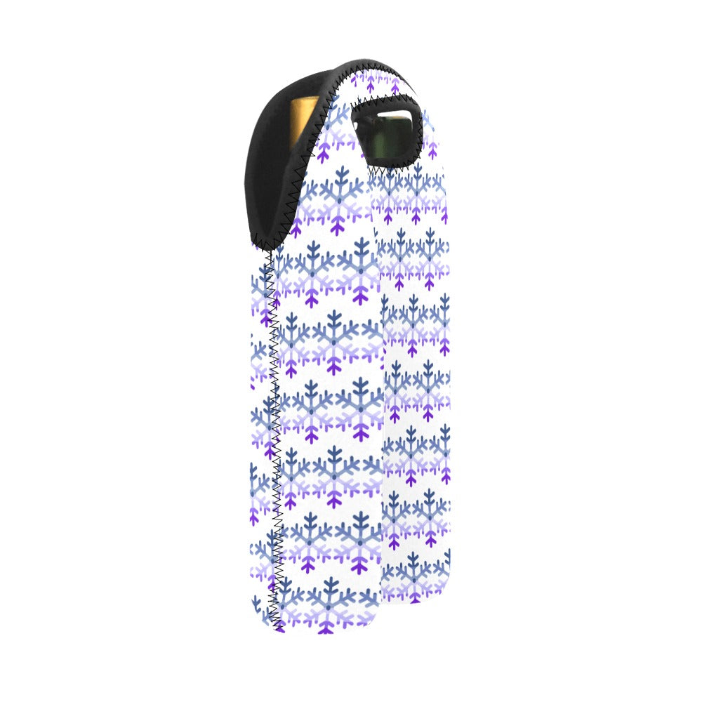 Butch Pride Flag (dorian-rutherford) Snowflake 2-Bottle Neoprene Wine Bag