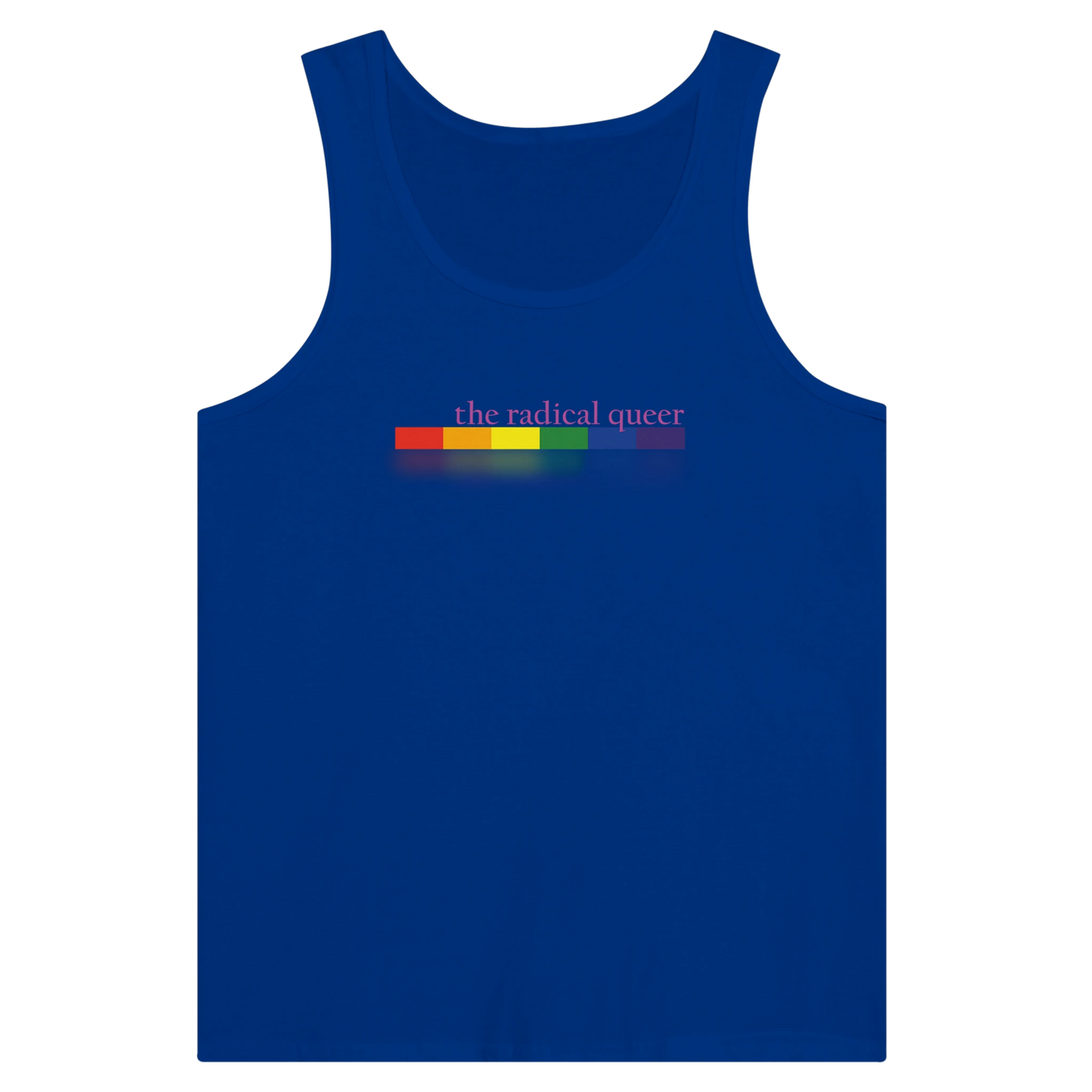 the radical queer Tank Top True Royal Blue
