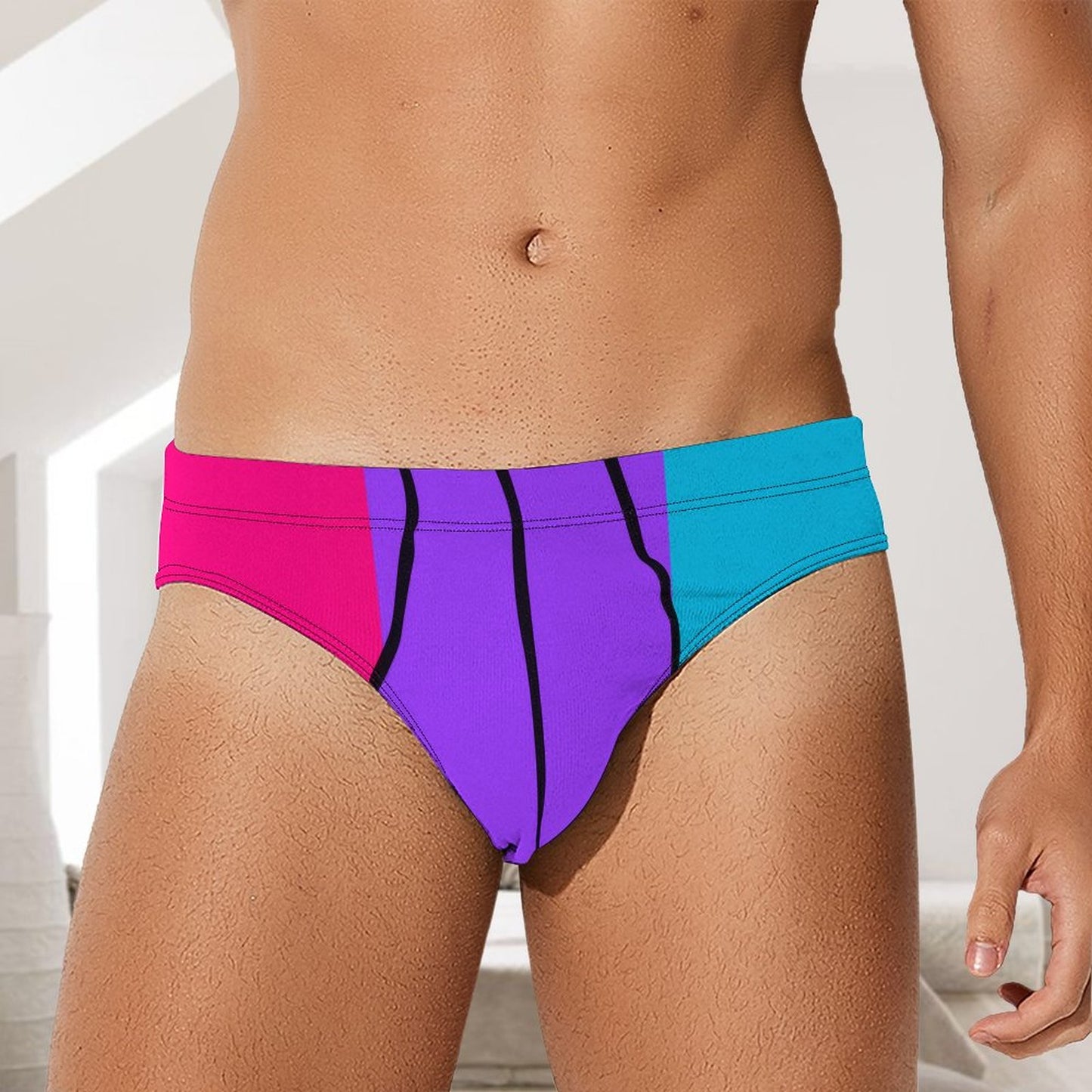 Androgyne Pride Flag Briefs – Traditional Masculine Cut