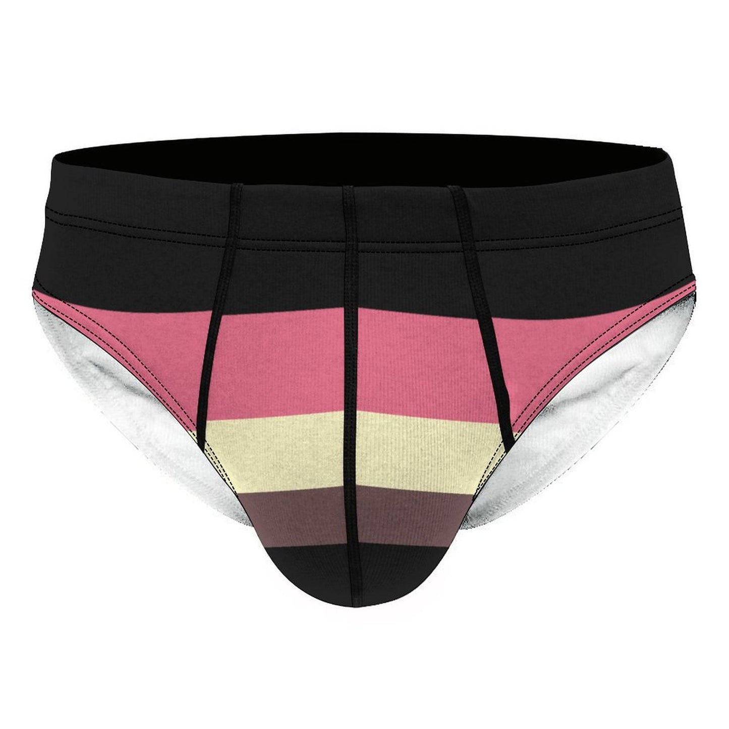 Fat Fetish Pride Flag Briefs – Traditional Masculine Cut