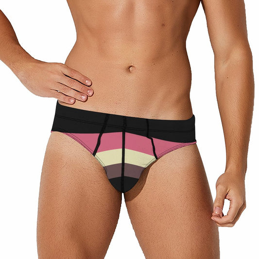 Fat Fetish Pride Flag Briefs – Traditional Masculine Cut