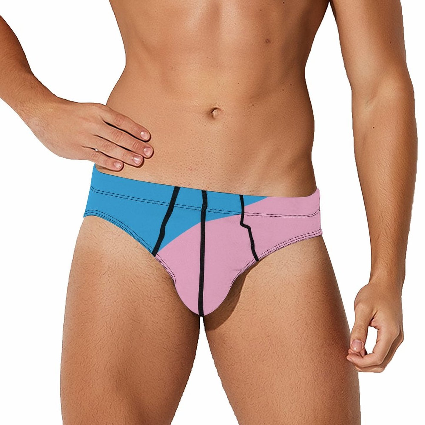 Age Play Fetish Pride Flag Briefs – Traditional Masculine Cut