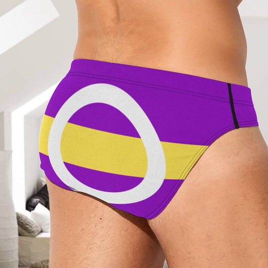 Intergender Pride Flag Briefs – Traditional Masculine Cut