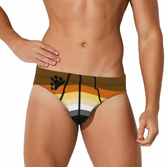 Bear Pride Flag Briefs – Traditional Masculine Cut