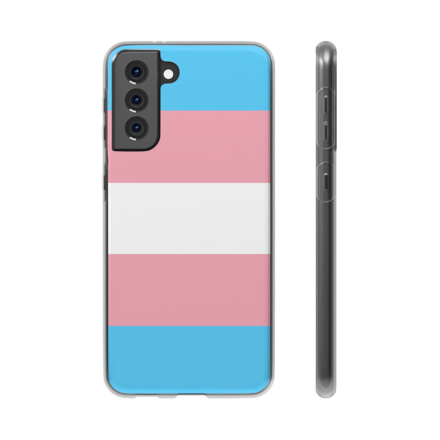 Transgender Pride Flag Samsung Flexi Case - Multiple Generations